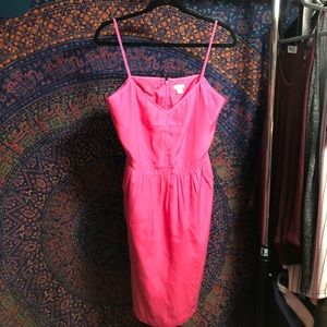 J.CREW Pink Cocktail Dress